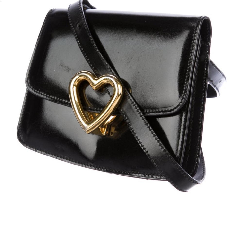 Moschino vintage leather crossbody bag - Picture 3 of 5